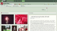 Desktop Screenshot of mandey-rosey.deviantart.com