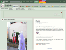 Tablet Screenshot of heiteinah.deviantart.com