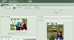 Desktop Screenshot of kiyasea.deviantart.com