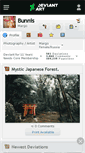 Mobile Screenshot of bunnis.deviantart.com