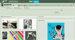 Desktop Screenshot of animalartfan.deviantart.com