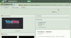 Desktop Screenshot of forcabarca-com.deviantart.com