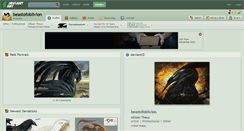 Desktop Screenshot of beastofoblivion.deviantart.com