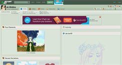 Desktop Screenshot of ai-himino.deviantart.com