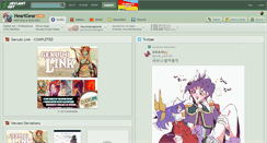 Desktop Screenshot of heartgear.deviantart.com