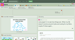 Desktop Screenshot of dawny.deviantart.com