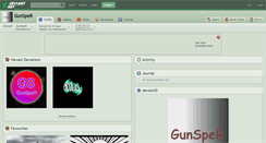 Desktop Screenshot of gunsper.deviantart.com