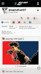 Mobile Screenshot of dreamdiver07.deviantart.com