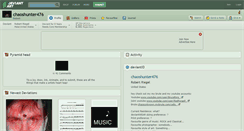 Desktop Screenshot of chaoshunter476.deviantart.com