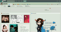 Desktop Screenshot of cherriku.deviantart.com