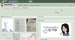 Desktop Screenshot of mallowmuffin.deviantart.com