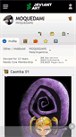 Mobile Screenshot of moquedami.deviantart.com
