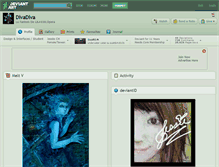 Tablet Screenshot of divadiva.deviantart.com