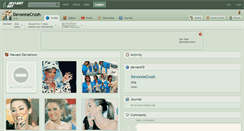 Desktop Screenshot of devonnecrush.deviantart.com