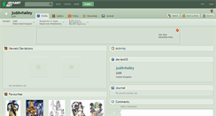 Desktop Screenshot of juddwhalley.deviantart.com