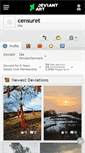 Mobile Screenshot of censuret.deviantart.com