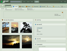 Tablet Screenshot of censuret.deviantart.com