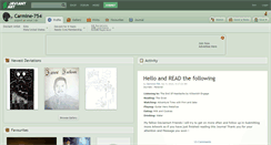 Desktop Screenshot of carmine-754.deviantart.com