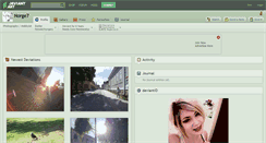 Desktop Screenshot of norge7.deviantart.com