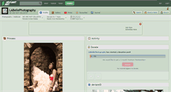Desktop Screenshot of labellephotography.deviantart.com