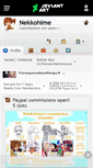 Mobile Screenshot of nekkohime.deviantart.com