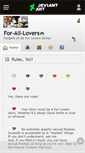Mobile Screenshot of for-all-lovers.deviantart.com