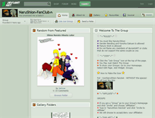Tablet Screenshot of narushion-fanclub.deviantart.com