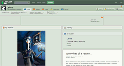 Desktop Screenshot of leivre.deviantart.com