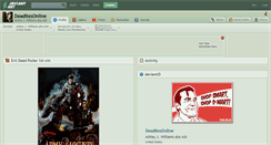 Desktop Screenshot of deaditesonline.deviantart.com