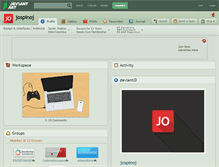 Tablet Screenshot of jospinoj.deviantart.com
