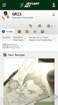 Mobile Screenshot of gr23.deviantart.com