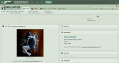 Desktop Screenshot of falsereality748.deviantart.com