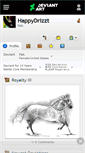 Mobile Screenshot of happydrizzt.deviantart.com