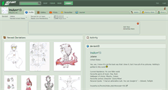 Desktop Screenshot of inuluvr13.deviantart.com