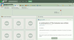 Desktop Screenshot of gargamuza2006.deviantart.com