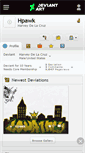 Mobile Screenshot of hpawk.deviantart.com