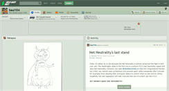 Desktop Screenshot of baul104.deviantart.com