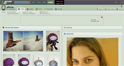 Desktop Screenshot of effunia.deviantart.com