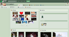 Desktop Screenshot of evil-cosplays.deviantart.com