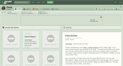 Desktop Screenshot of firest.deviantart.com
