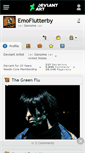 Mobile Screenshot of emoflutterby.deviantart.com