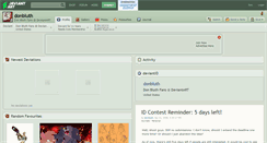 Desktop Screenshot of donbluth.deviantart.com