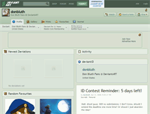 Tablet Screenshot of donbluth.deviantart.com