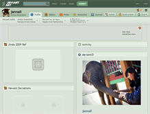 Tablet Screenshot of jannali.deviantart.com