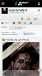 Mobile Screenshot of exorcismofevil.deviantart.com