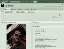 Tablet Screenshot of exorcismofevil.deviantart.com