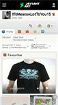 Mobile Screenshot of ifitmeansalottoyou15.deviantart.com