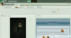 Desktop Screenshot of eight-days-a-week.deviantart.com