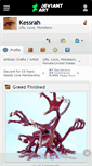 Mobile Screenshot of kessrah.deviantart.com