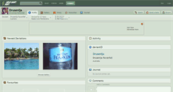 Desktop Screenshot of drusenija.deviantart.com